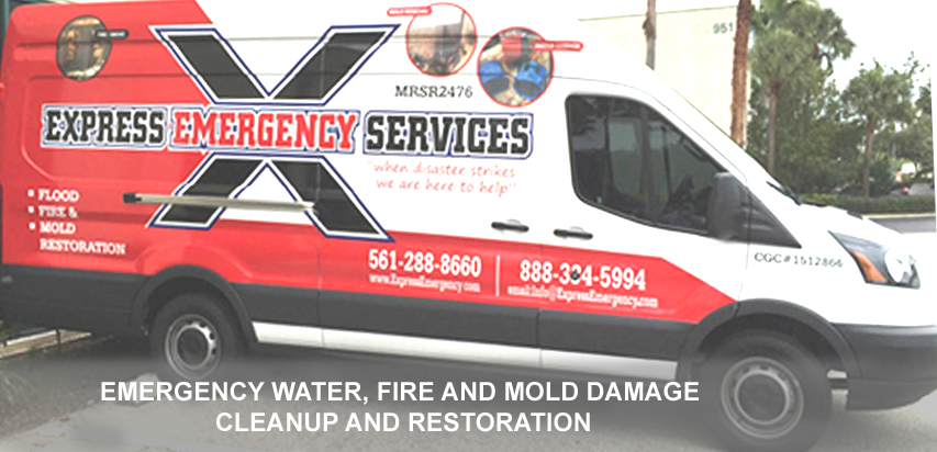 Company Van Express Emergency Water Damage Services